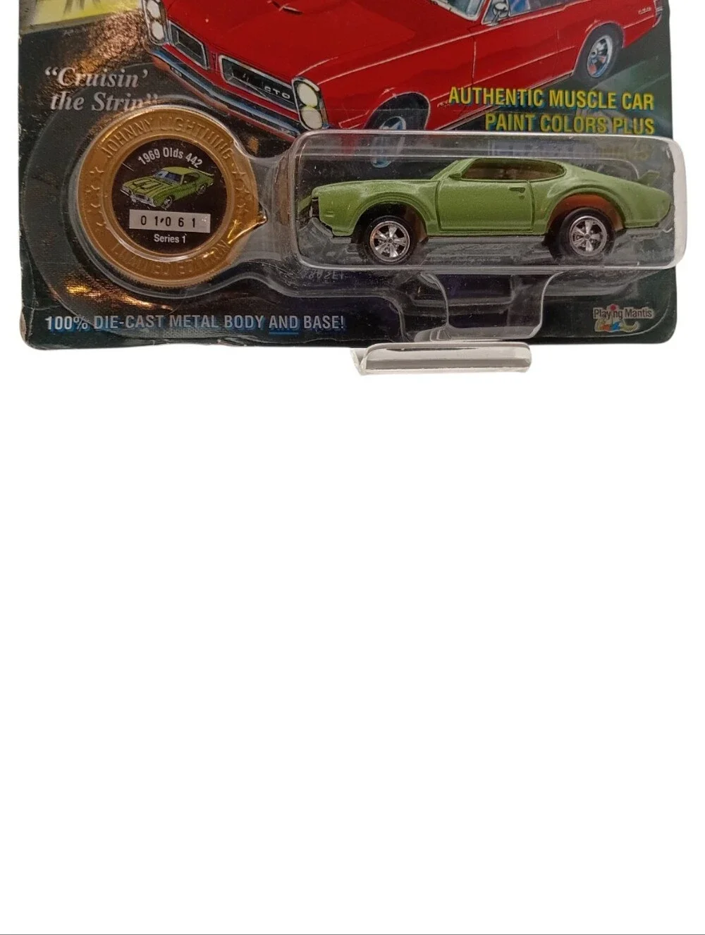 1995 Johnny Lightning Muscle Cars USA Series 1 Die-Cast 1969 Oldsmobile!